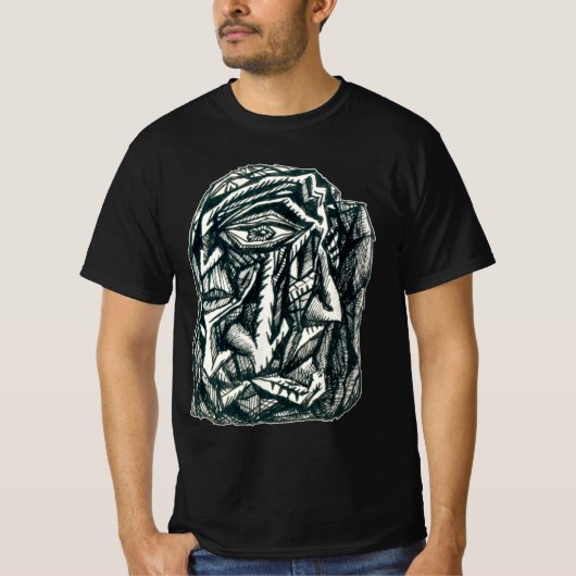 Triumviraat, inkttekening, T-shirt (Voorkant)