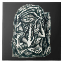 Triumviraat, inkttekening