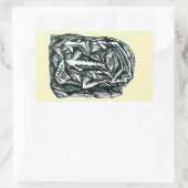 Triumviraat Rechthoekige Sticker (Tas)