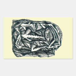 Triumviraat Rechthoekige Sticker