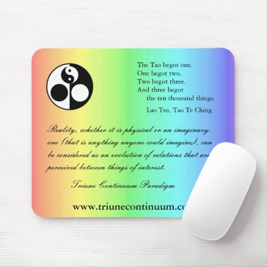 Triune Continuum Mousepad Muismat (Met muis)