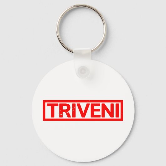 Triveni Stamp Sleutelhanger (Voorkant)