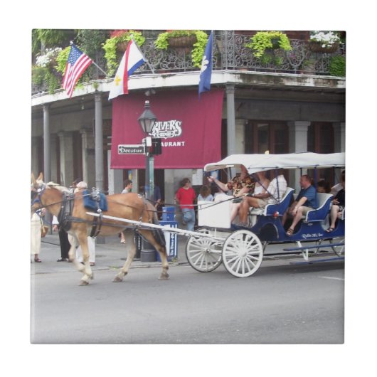 Trivet New Orleans Scène 1 Tegeltje (Voorkant)