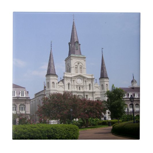Trivet New Orleans Scene 9 Tegeltje (Voorkant)