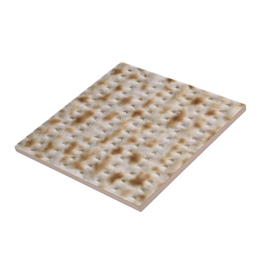 Trivet - PASSOVER MATZOH DRINK TILE OF TRIVET Tegeltje (Zijkant)