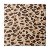 Trivet Tegel-Leopard Print Tegeltje (Voorkant)