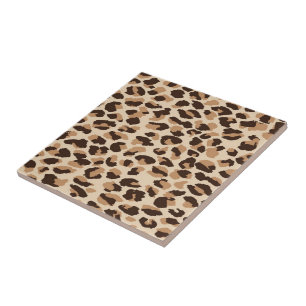 Trivet Tegel-Leopard Print Tegeltje