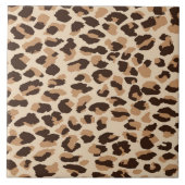 Trivet Tegel-Leopard Print Tegeltje (Voorkant)