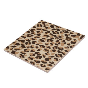 Trivet Tegel-Leopard Print Tegeltje
