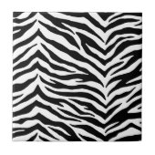 Trivet Tegel-Zebra Print Tegeltje (Voorkant)