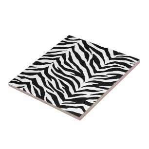 Trivet Tegel-Zebra Print Tegeltje