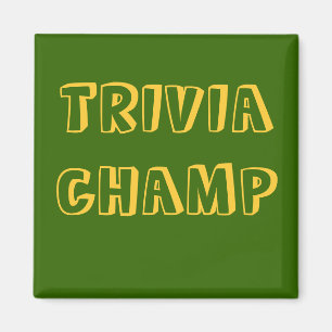 TRIVIA CHAMP - magneet