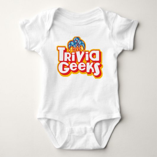 Trivia Geeks Merchandise Romper (Voorkant)