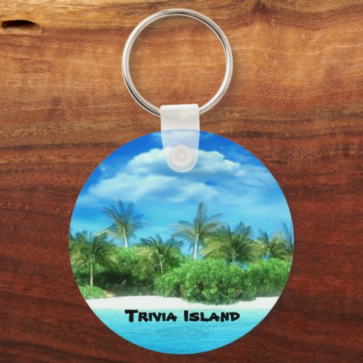 Trivia Island Sleutelhanger (Voorkant)