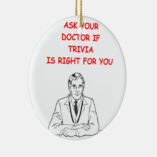 TRIVIA KERAMISCH ORNAMENT (Rechts)