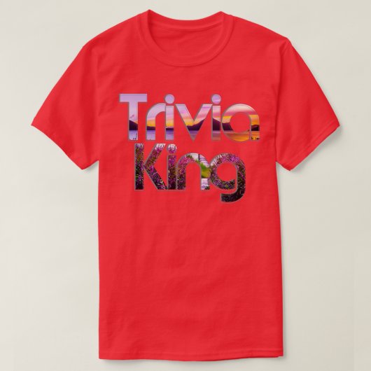 Trivia King T-shirt (Design voorkant)