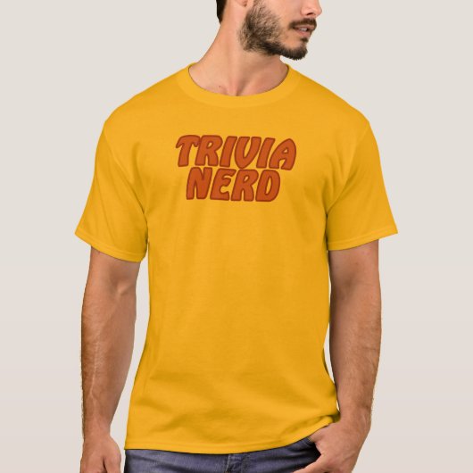 TRIVIA NERD T-SHIRT (Voorkant)