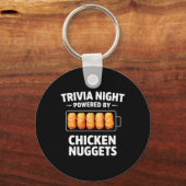 Trivia Night Powered By Chicken Nuggets Sleutelhanger (Voorkant)