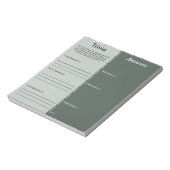 Trivia Party Game - Aangepaste vraag en antwoord Notitieblok (Linkerzijde)