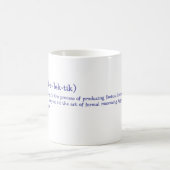 trivium dialectisch stadium koffiemok (Center)