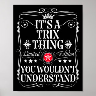 Trix noemt een Trix-ding dat je niet zou begrijpen Poster