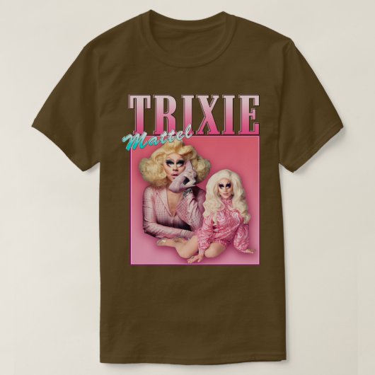 Trixie Mattel  retro design 1 T-shirt (Design voorkant)