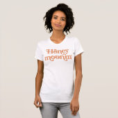 TRIXIE Retro 70's Geëerd Honeymoonin' Bride T-shirt (Voorkant volledig)