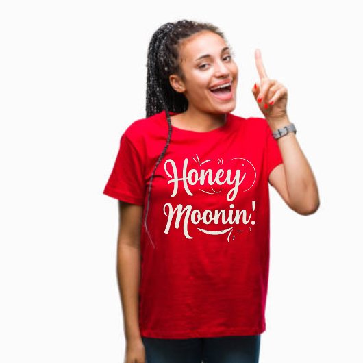 TRIXIE Retro 70's Geëerd Honeymoonin' Bride T-shirt
