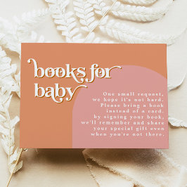 TRIXIE Retro 70's Roze Sinaasappels Boeken voor Ba Kaart