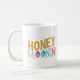 TRIXIE Retro 70's Themade Honeymoon Bruid Koffiemok