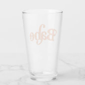 TRIXIE Retro 70's Thgerespecteerde Groovy Babe Bac Glas (Achterkant)