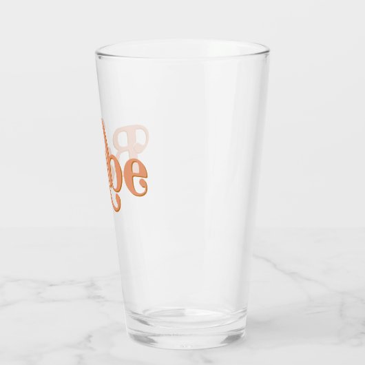 TRIXIE Retro 70's Thgerespecteerde Groovy Babe Bac Glas (Links)