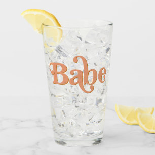 TRIXIE Retro 70's Thgerespecteerde Groovy Babe Bac Glas