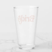 TRIXIE Retro 70's Thgerespecteerde Groovy Bride Ba Glas (Achterkant)
