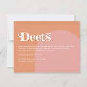 TRIXIE Retro Arched 70-geheugenkaart met gegevens  Kaart (Voorkant)