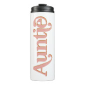 TRIXIE Retro Blush en Oranje reis Thermosbeker (Voorkant)