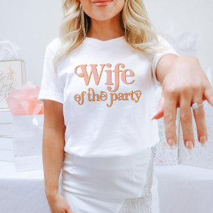 TRIXIE Retro Wife van de Bachelorette-groep van de T-shirt