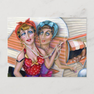 Trixie-zussen: De reeks van de Roze aanhangwagen Briefkaart