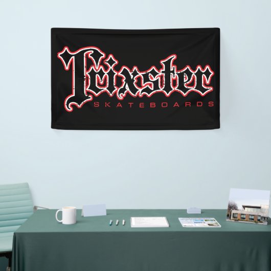 Trixster Skateboards Banner (Beurs)