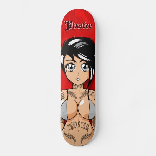 Trixster Skateboards - Mizz Tatz (Voorkant)