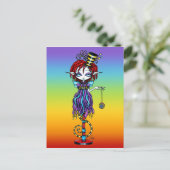 Trixy Pixie Stick Sideshow Circus Fairy Briefkaart (Staand voorkant)