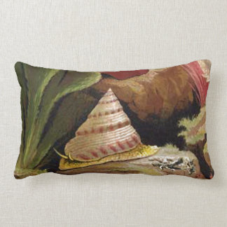 Troca Seashell met koraal Nautical Pillow-Design Kussen