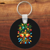 Trocal Ne Sungl Christmas Lights Xmas Sleutelhanger (Voorkant)