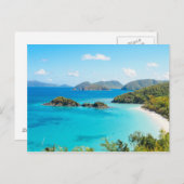 Trocisch paradijs briefkaart (Voorkant / Achterkant)