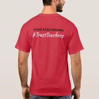Troebel didactisch t-shirt (rood)