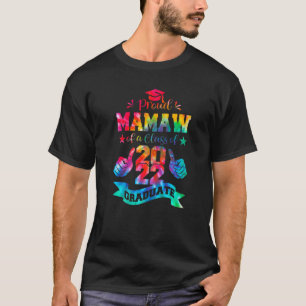 Troebel Mamaw van een klasse van 2022 Afstuderen k T-shirt