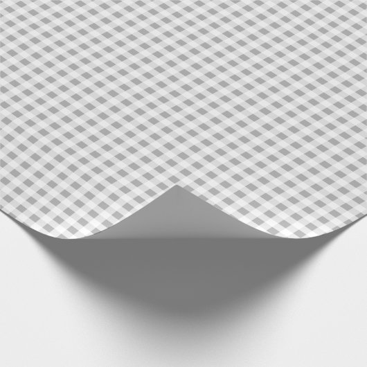 Troebel-witte buffelcheque cadeaupapier (Hoek)