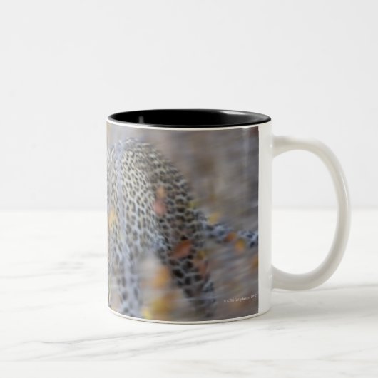 troebele beweging tweekleurige koffiemok (Rechts)