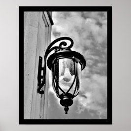 Troebele daglamp poster