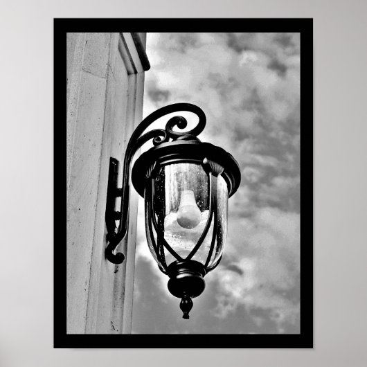 Troebele daglamp poster (Voorkant)